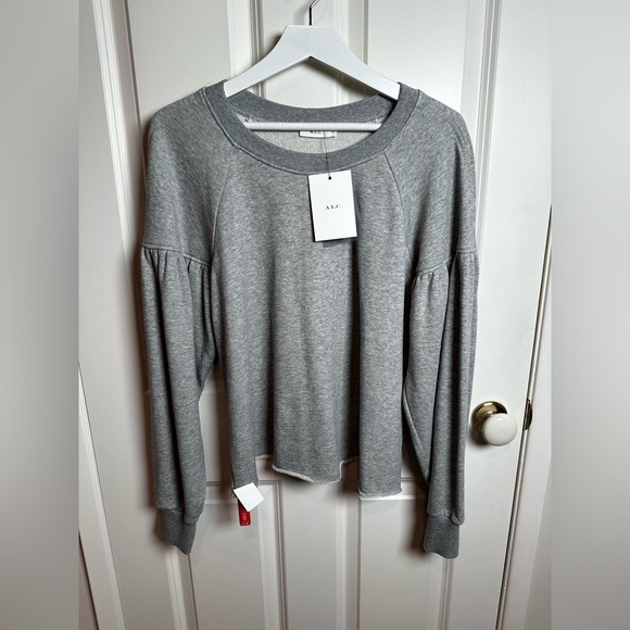 A.L.C. Tops - A.L.C. Heather Gray Sweatshirt